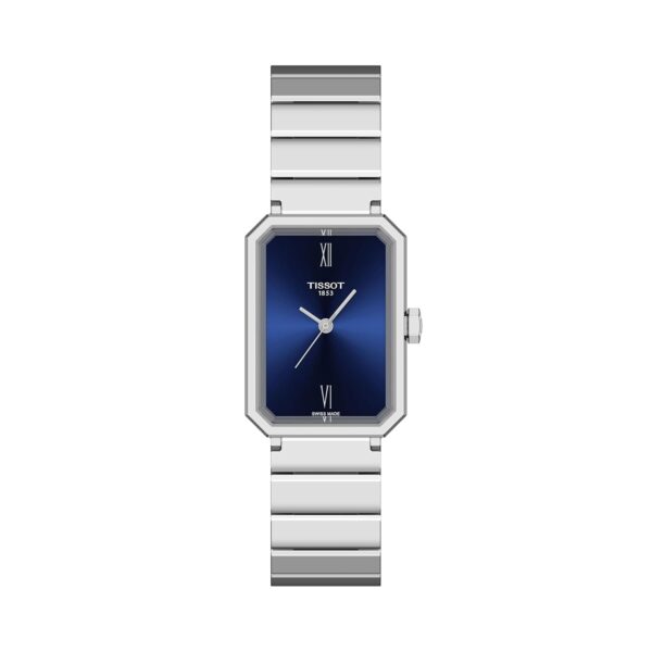 Reloj Tissot SRV T1601101104300 Mujer Caja Acero Inoxidable Esfera Azul Movimiento de Cuarzo