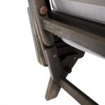 Sofá Convertible para Patio Christopher Knight Home 302571C Madera de Acacia 3 Plazas Gris