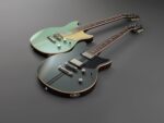 Yamaha Revstar Standard RSS20 MGR - Guitarra eléctrica con estuche para conciertos, color verde niebla
