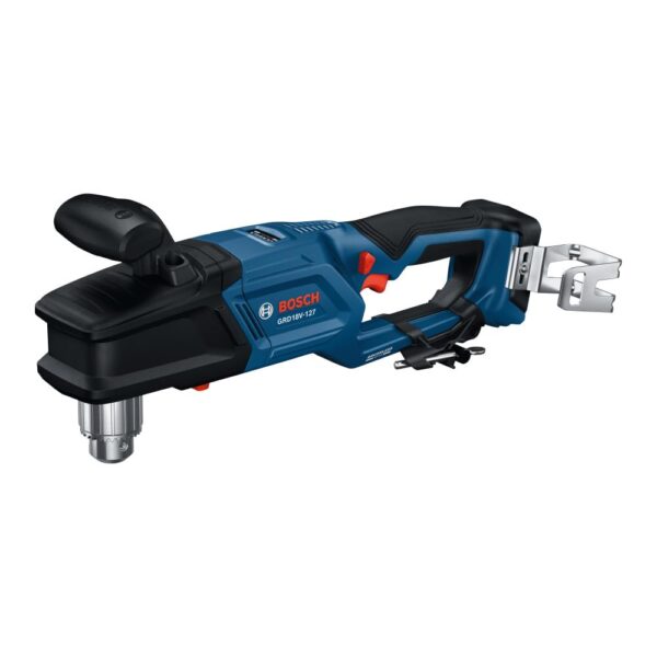 BOSCH GRD18V-127 Taladro de ángulo recto de alto par de 18 V de ½ pulgadas. Herramienta desnuda - Motor sin escobillas,