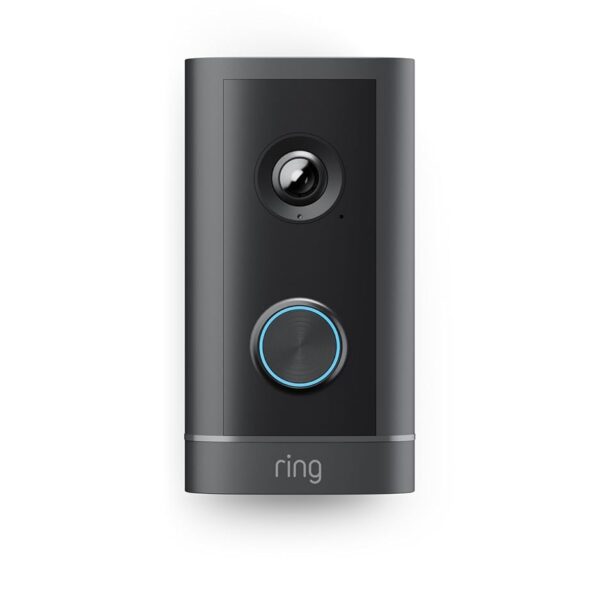 Timbre Ring Elite cableado (modelo más reciente), alimentación nativa por Ethernet, video Retinal 4K, acceso remoto en p