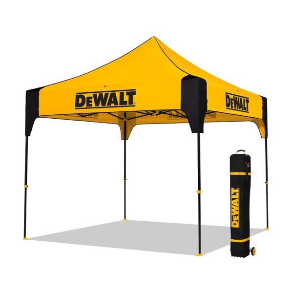 Refugio de Trabajo DEWALT DXWSBK10YL 10 x 10 pies Negro y Amarillo