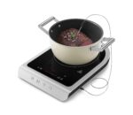 SMEG Cocina de inducción portátil de 1800 W - Colección Collezione | Placa de inducción de un solo quemador con sonda, 9