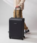 Maleta JanSport Good Latitude 26 Pulgadas Checked Grano Ahumado Poliéster 68 Litros con Ruedas Giratorias