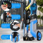 Lavadora a Presión Imdot 891 5000 PSI 4.0 GPM Manguera 33 pies Azul claro