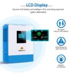 Inversor Solar SUNGOLDPOWER SGP-SPH5048P-Y 5000W DC 48V Onda Sinusoidal Pura Salida 120V CA MPPT 100A Cargador CA 40A UL