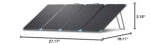 Panel Solar Portátil Renogy RSP220LSC 220W Plegable Maleta Solar Monocristalino IP67 Aluminio Negro