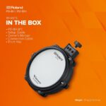Roland PD-8H V-Pad | Almohadilla en V de doble zona de 8 pulgadas | Sensación y respuesta inspirada en el emblemático |