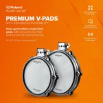 Roland PD-10P V-Pad | V-Pad Premium de 10 pulgadas | Sensación de próxima generación y jugabilidad mejorada | Sensor pie