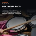 Roland PD-10P V-Pad | V-Pad Premium de 10 pulgadas | Sensación de próxima generación y jugabilidad mejorada | Sensor pie