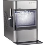 GE Profile Opal 2.0 Ultra Nugget - Máquina de hielo con filtro inhibidor de sarro, cuchara incluida, 38 libras en 24 hor