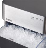 GE Profile Opal 2.0 Ultra Nugget - Máquina de hielo con filtro inhibidor de sarro, cuchara incluida, 38 libras en 24 hor