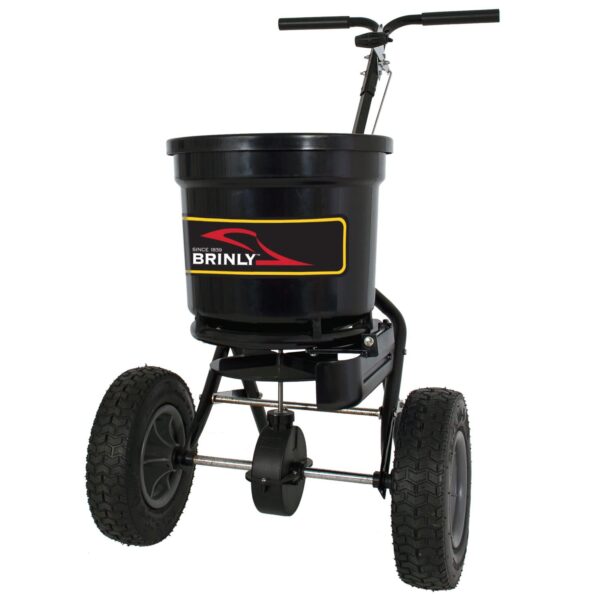 Esparcidor de empuje Brinly Hardy P20-500BHDF-A2 capacidad 50 libras color negro plano