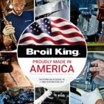 Parrilla de Gas Broil King Baron 420 Pro Shadow 674114 4 Quemadores Lista para Pellets Acero Inoxidable Negro