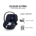 Asiento de auto infantil Cybex Cloud G Pro 525000603 Azul Océano Orientación trasera