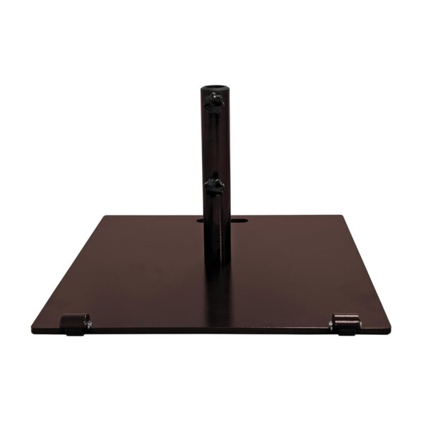 Base de Sombrilla US Weight FUB75BRZ Acero Aleado Negro 84.7 Libras con Ruedas y Mango Integrados