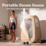 Sauna de Vapor Portátil Homedics SP-SN300 Plegable Color Crema 115°F