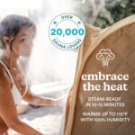 Sauna de Vapor Portátil Homedics SP-SN300 Plegable Color Crema 115°F