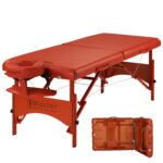 Mesa de Masaje Portátil Master Massage Fairlane 26262AQ 25 x 84 Pulgadas Canela
