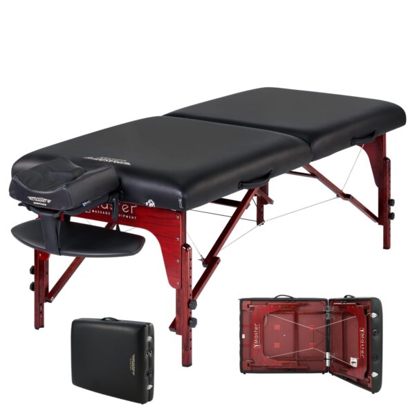 Mesa de Masaje Portátil Master Massage Montclair Pro 28285AQ 31 Pulgadas de Ancho Espuma Viscoelástica