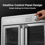 Midea Flexify Pro 10+4 Combo de Horno Tostador y Freidora de Aire, Cocción con Bloqueo Jugoso de Grafeno, Horno de Encim