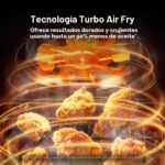 Midea Flexify Pro 10+4 Combo de Horno Tostador y Freidora de Aire, Cocción con Bloqueo Jugoso de Grafeno, Horno de Encim