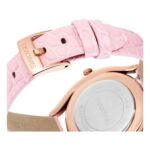 Reloj Swarovski Crystalline Aura Suizo Correa de Piel Rosa Acabado Rose Gold-Tone Modelo 5730150
