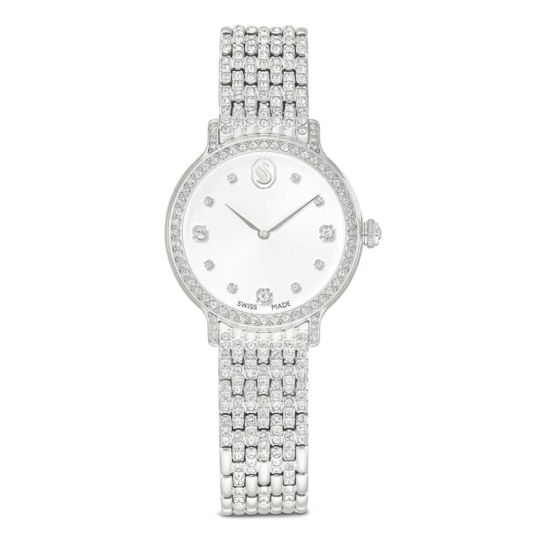 Reloj Swarovski Imber 5741229 Suizo Correa de Metal Tono Plata Acero Inoxidable