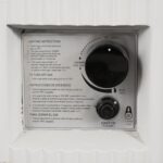 Mesa de Fuego Merax de Propano 40000 BTU con Tapa Hormigón MGO Blanca 30 Pulgadas