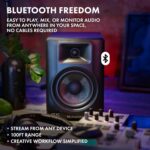 M-AUDIO BX5BT - Par de altavoces de monitor de estudio de escritorio de 5 pulgadas con DSP y Bluetooth con control de ap