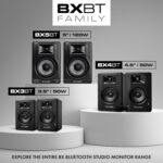 M-AUDIO BX5BT - Par de altavoces de monitor de estudio de escritorio de 5 pulgadas con DSP y Bluetooth con control de ap