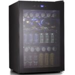 Antarctic Star Enfriador de Bebidas Refrigerador - Mini Refrigerador para 145 Latas para Refrescos, Cerveza o Vino, con