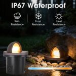 Luces LED de Pozo Energetic Lighting C-FOX-BL04 5W 5CCT IP67 RA90 Paquete de 8
