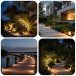 Luces LED de Pozo Energetic Lighting C-FOX-BL04 5W 5CCT IP67 RA90 Paquete de 8