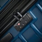 Juego de Maletas Samsonite Omni 2 Hardside 2 Piezas Azul Lagoon Policarbonato Expandible con Ruedas Giratorias 45 Litros