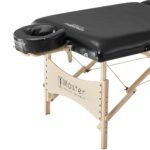 Mesa de masaje portátil Master Massage Balboa Pro 21005AQ 30 pulgadas madera de haya color negro