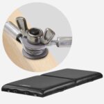 Mesa de masaje portátil Master Massage Balboa Pro 21005AQ 30 pulgadas madera de haya color negro