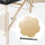Mesa de masaje portátil Master Massage Balboa Pro 21005AQ 30 pulgadas madera de haya color negro