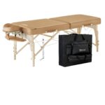 Mesa de Masaje Master Massage Phoenix Therma-Top 10007AQ Portátil con Calefacción 30 Pulgadas Plegable Color Nutria
