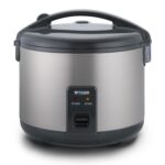 Tiger JNP-S18U-US - Olla arrocera blanca con capacidad para 10 tazas con olla interior antiadherente, cable de alimentac