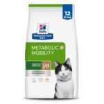 Alimento Seco para Gatos Hill's Prescription Diet Metabolic Weight + j/d Sabor Pollo Dieta Veterinaria Bolsa 12 Libras
