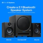PreSonus Eris 3.5 Monitores de Estudio Blanco con Subwoofer Eris Sub 8BT Blanco de 8 Pulgadas Bluetooth 5.0