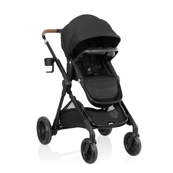 Cochecito Evenflo Pivot Xpand NXT ST200412579 Negro Carbón Acero Aluminio Arnés de 5 Puntos
