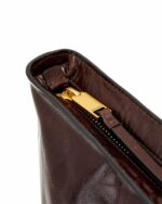 Bolso Tote AllSaints Jean Rey W130XE Cuero Marrón Cognac 15 Litros