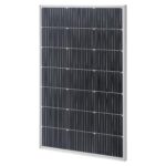 Panel Solar VEVOR 100W Paquete de 4 Piezas Monocristalino Salida MC4 Marco de Aluminio IP65