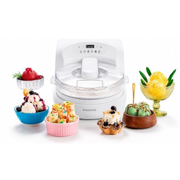 Instant Pot InstantChill - Máquina de helados con compresor integrado, sin precongelación, helado real en minutos*, gela