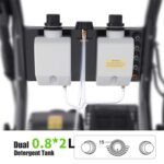 Lavadora a Presión de Gas Steupoek SUNN01 4200 PSI 4.0 GPM 196cc con Manguera de 25 Pies y 5 Boquillas