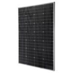 Panel Solar Monocristalino VEVOR 200W IP65 Marco de Aluminio Negro