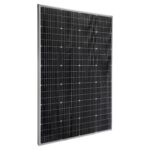 Panel Solar Monocristalino VEVOR 200W IP65 Marco de Aluminio Negro