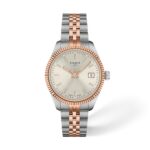 Reloj Tissot Ballade para mujer T1562102203101 caja de acero inoxidable esfera plateada movimiento de cuarzo suizo diáme